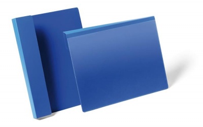 Logisztikai zseb, behajtható, A4, fekvő, DURABLE, kék